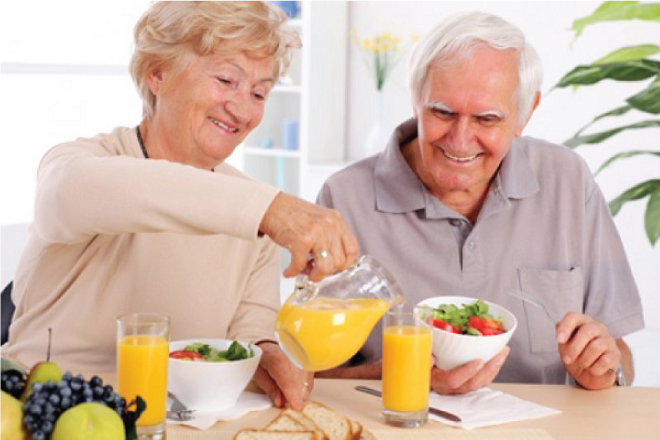 Thức uống bổ dưỡng cho người cao tuổi